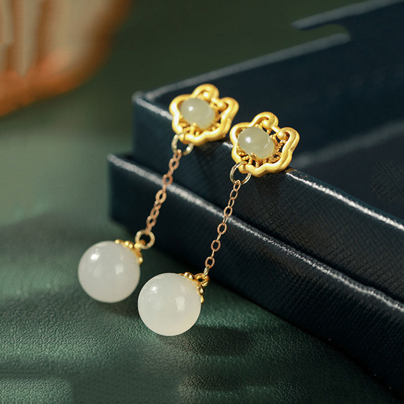 Käsintehty vintage Hopea Korvarengas