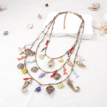 Herkkä käsityö Helmi Kaulakoru