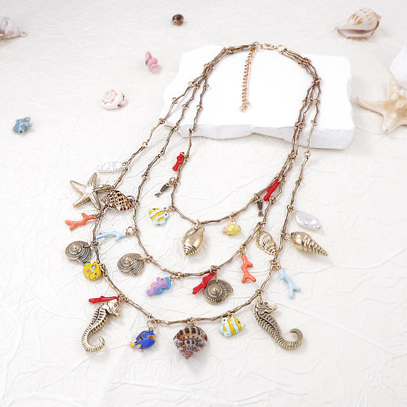 Herkkä käsityö Helmi Kaulakoru