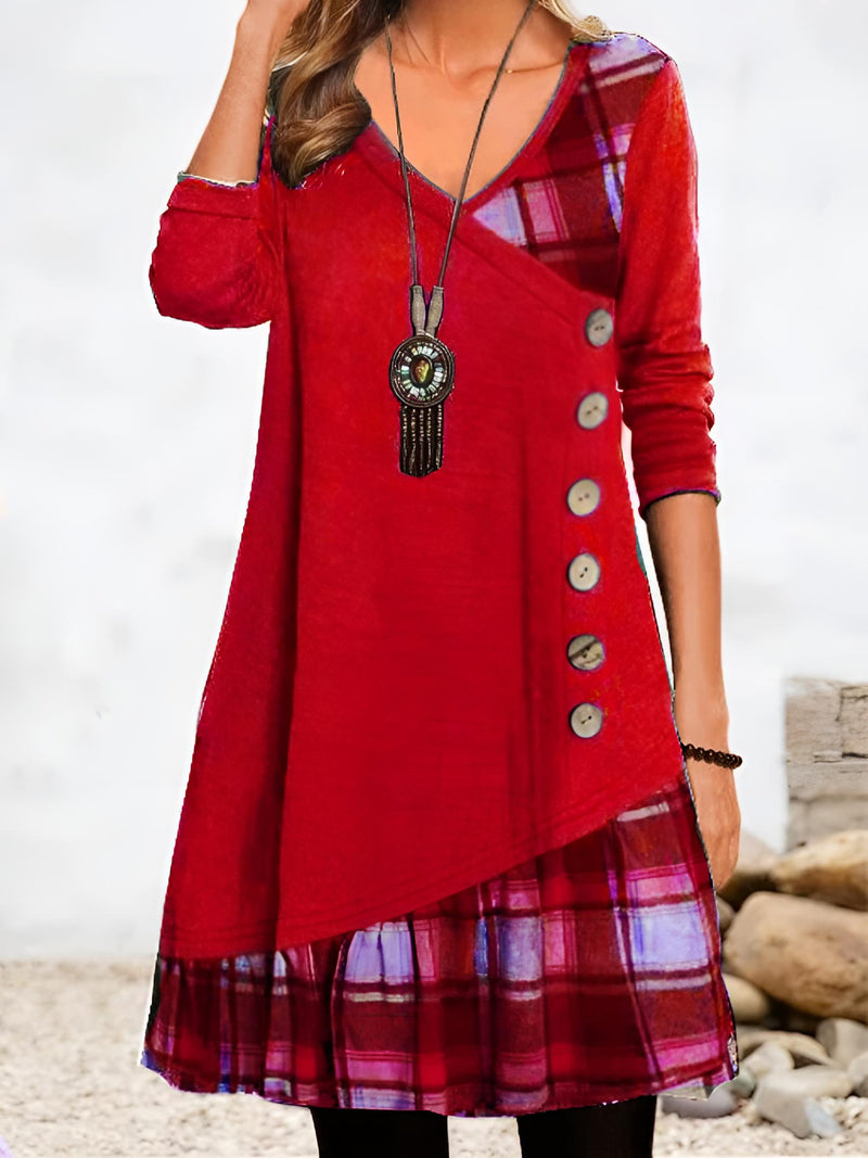 Classic Vintage Dress with a Flattering Fit