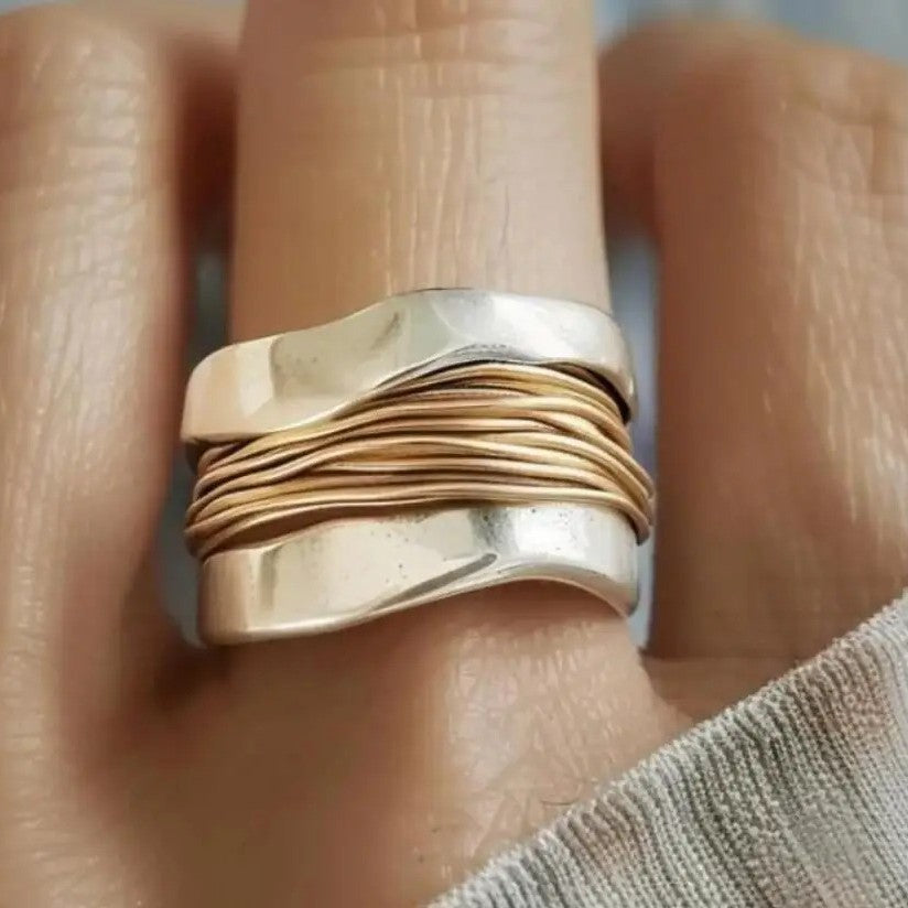 Käsintehty vintage Sormus