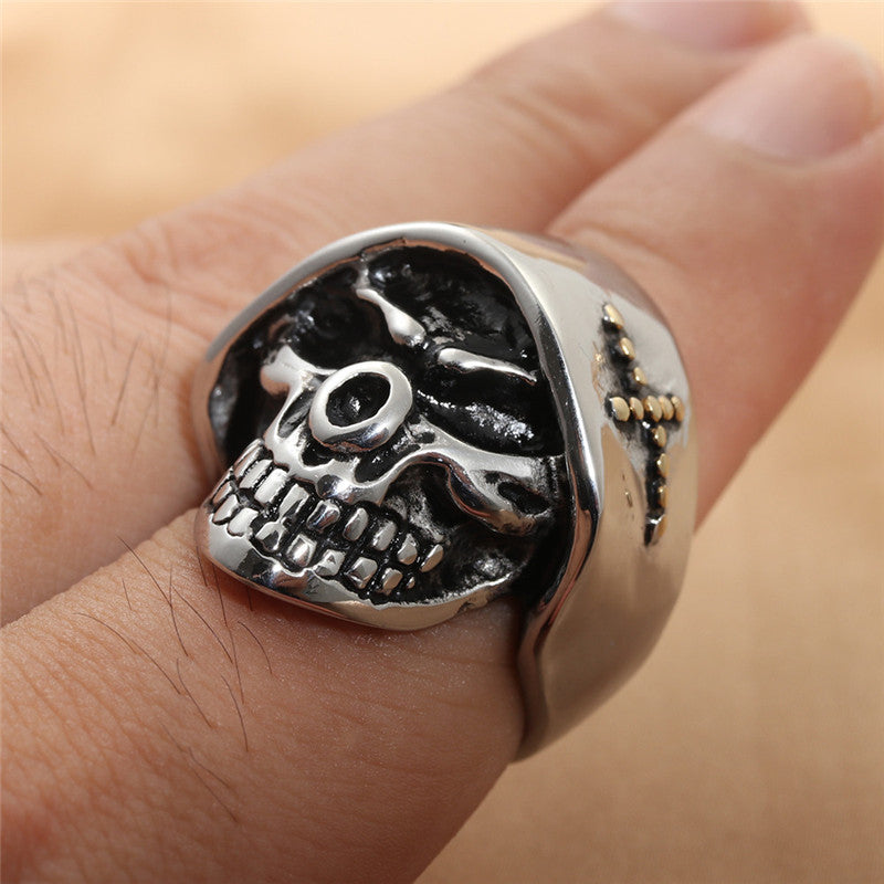 Käsintehty vintage Kulta Sormus