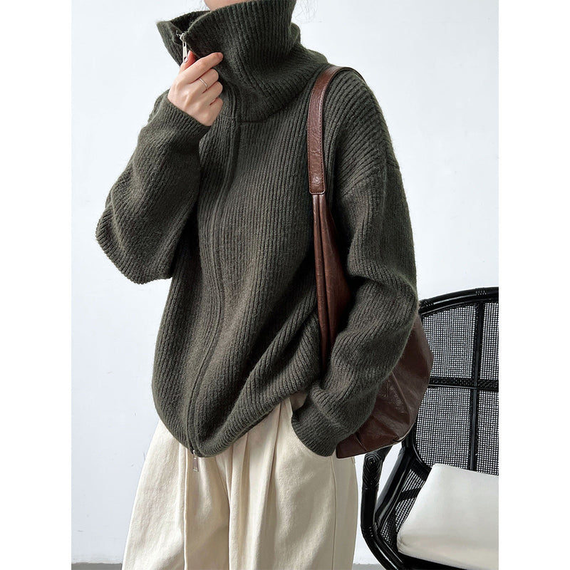 Kauniisti valmistettu Villapaita