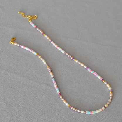 Käsintehty vintage Helmi Kaulakoru