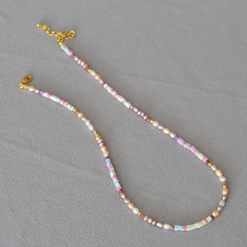 Käsintehty vintage Helmi Kaulakoru