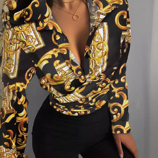 Well Tailored Blouse with a Graceful Silhouette