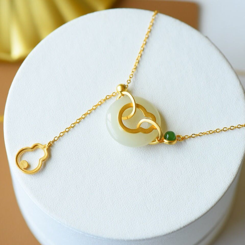 Käsintehty vintage Kulta Kaulakoru