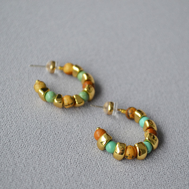 Herkkä käsityö Hopea Korvarengas