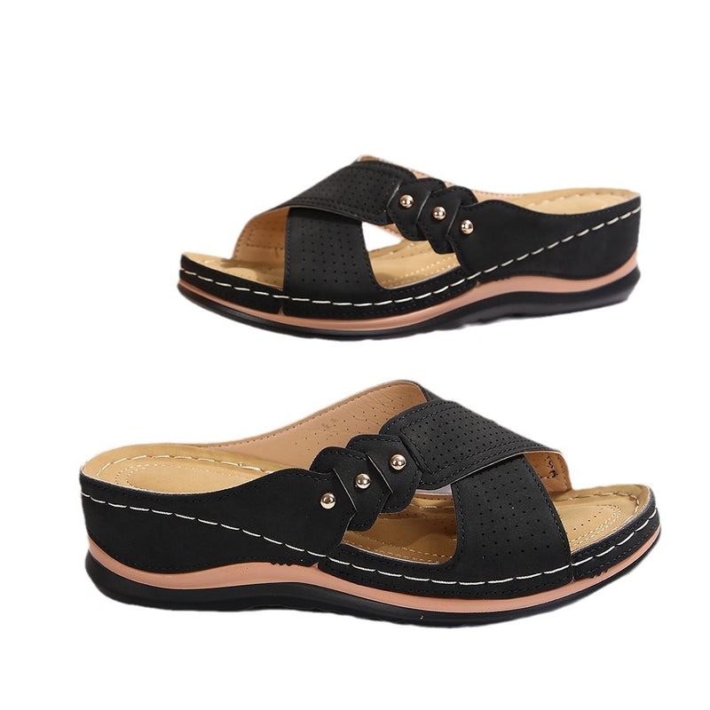 Tyylikkäät Ortopediset Sandaalit Ainutlaatuisella Muotoilulla