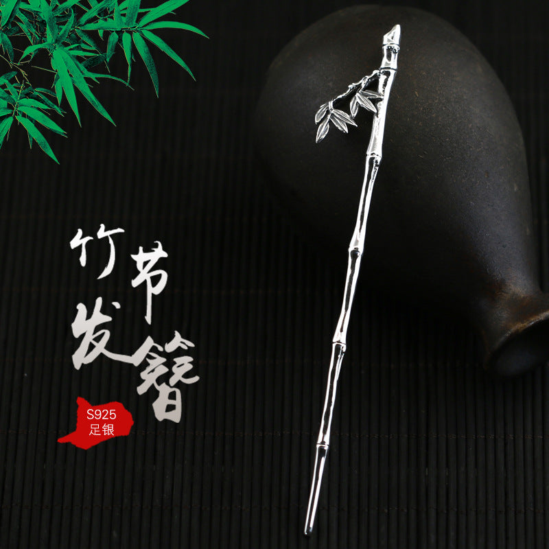 Käsintehty vintage Hopea Koru