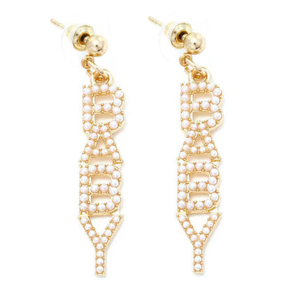 Käsintehty vintage Helmi Korvarengas