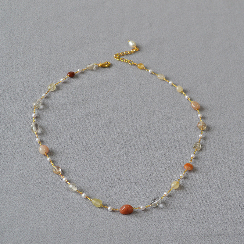 Herkkä käsityö Helmi Kaulakoru