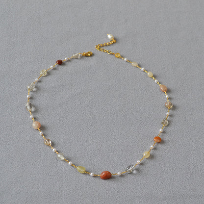 Herkkä käsityö Helmi Kaulakoru