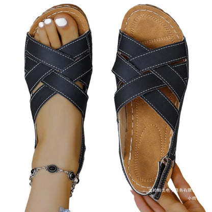 Tyylikkäät Ortopediset Sandaalit Ainutlaatuisella Muotoilulla