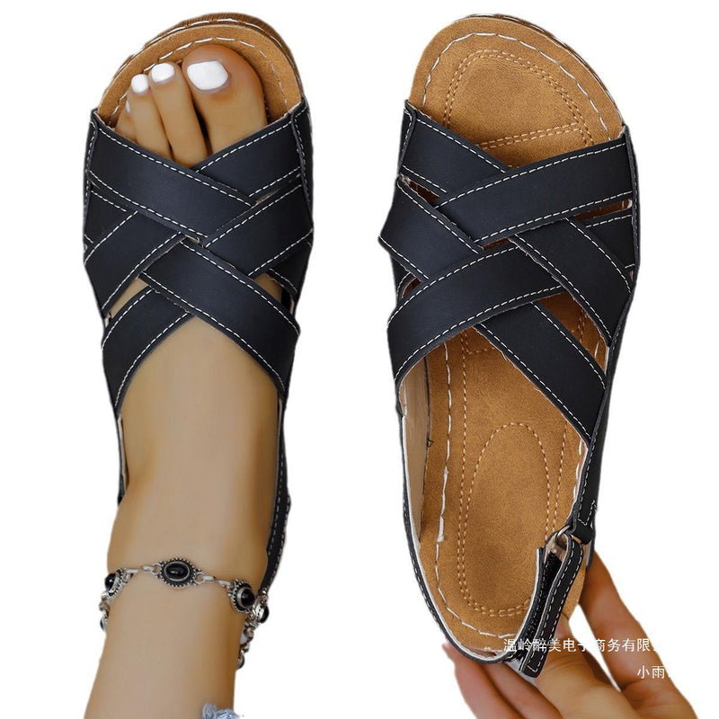 Tyylikkäät Ortopediset Sandaalit Ainutlaatuisella Muotoilulla