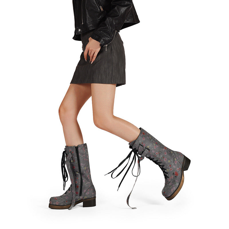 Tyylikkäät Ortopediset Saappaat Ainutlaatuisella Muotoilulla