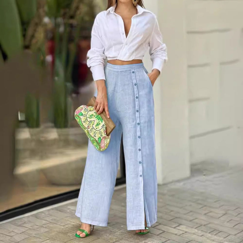 Effortlessly Elegant Trousers with a Timeless Design