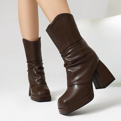 Tyylikkäät Ortopediset Saappaat Ainutlaatuisella Muotoilulla