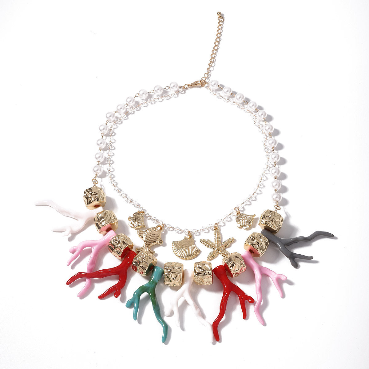 Herkkä käsityö Helmi Kaulakoru