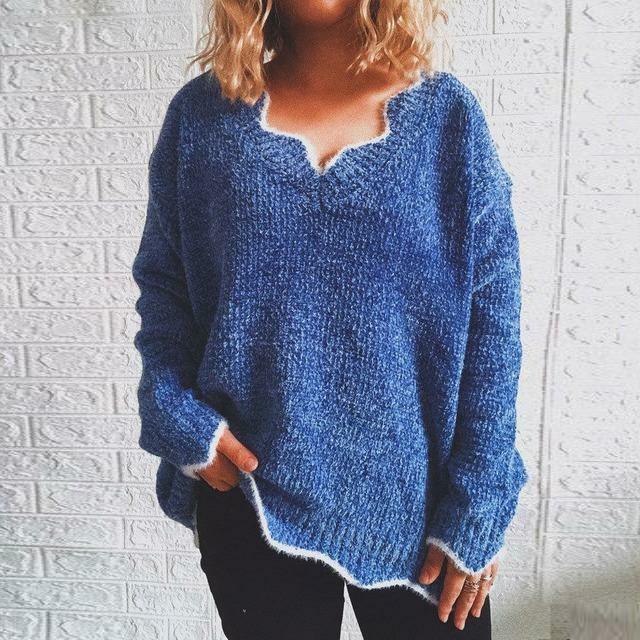 Well Tailored Sweater with a Graceful Silhouette