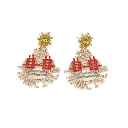 Kaunis Korvarengas ainutlaatuisella tyylillä