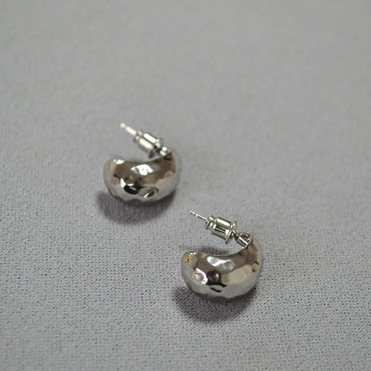 Herkkä käsityö Hopea Korvarengas