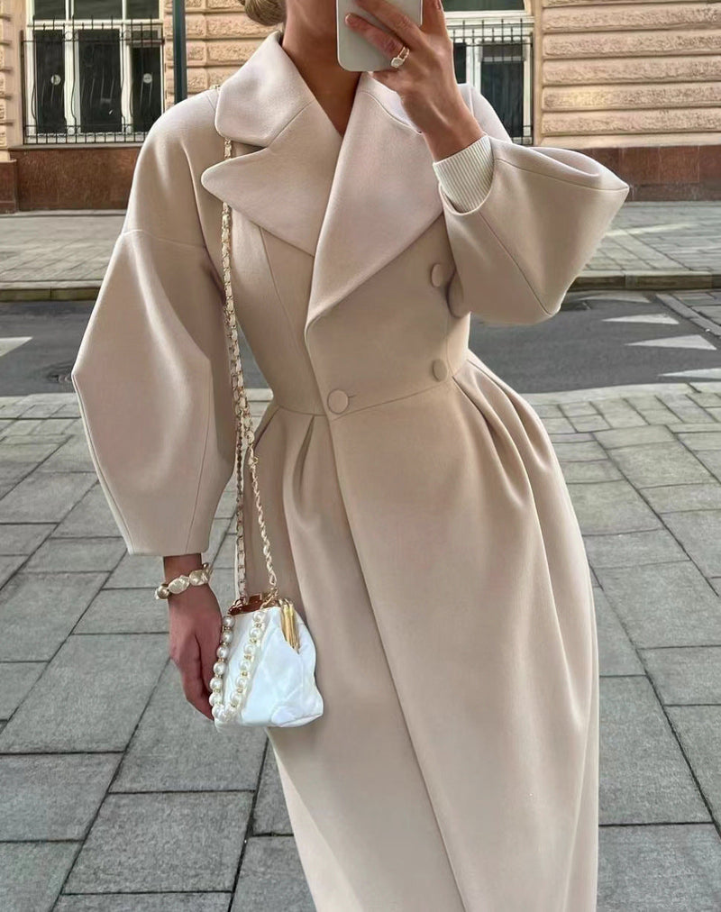 A Vintage Style Coat with Delicate Timeless Details