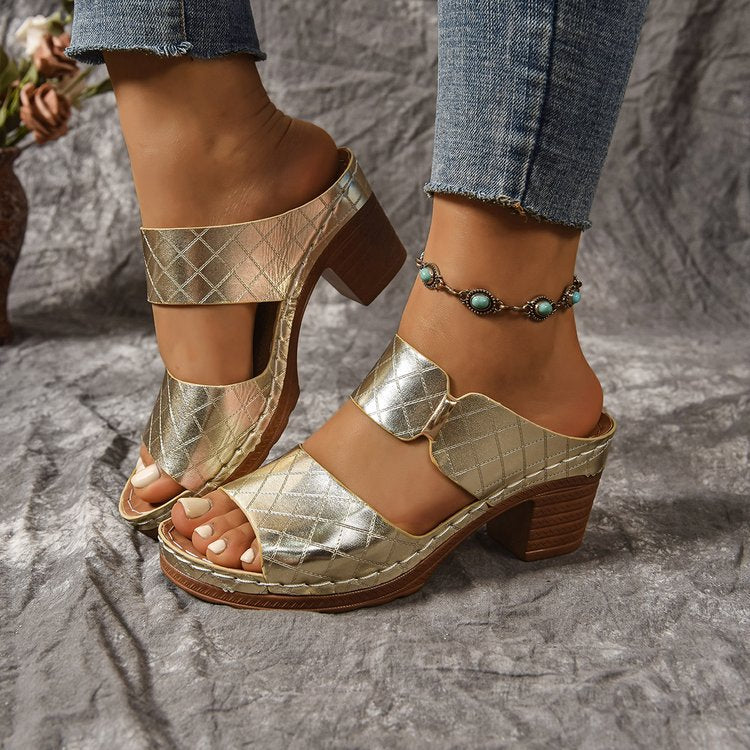 Tyylikkäät Ortopediset Sandaalit Ainutlaatuisella Muotoilulla