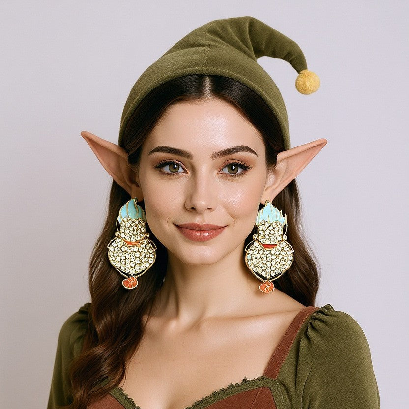 Kaunis Korvarengas ainutlaatuisella tyylillä