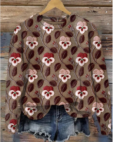 Well Tailored Sweater with a Graceful Silhouette