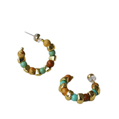 Herkkä käsityö Hopea Korvarengas