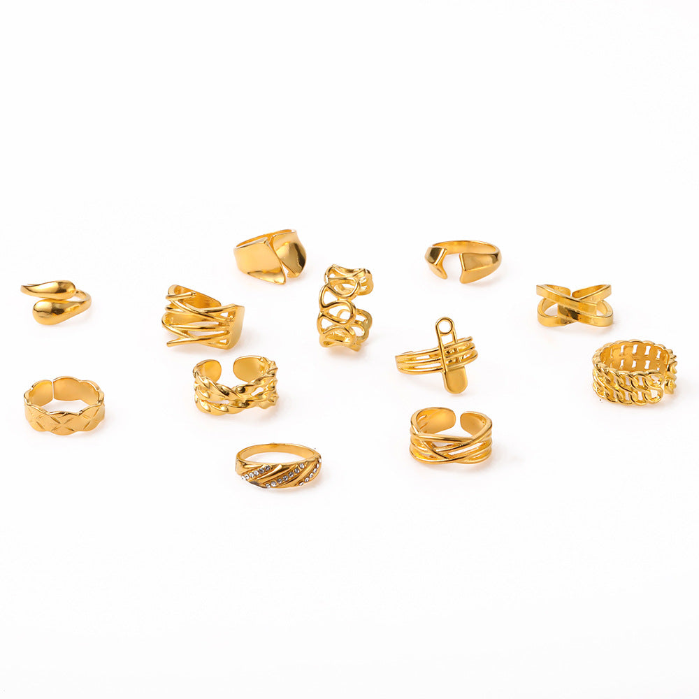 Herkkä käsityö Kulta Sormus