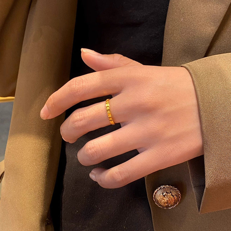 Herkkä käsityö Sormus