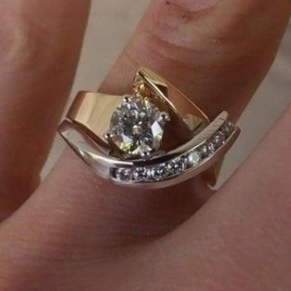 Kaunis Kulta Sormus ainutlaatuisella tyylillä