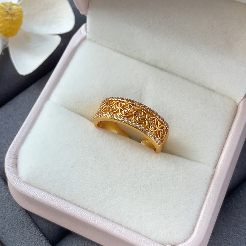 Elegantti Kulta Sormus jokaiseen tilaisuuteen