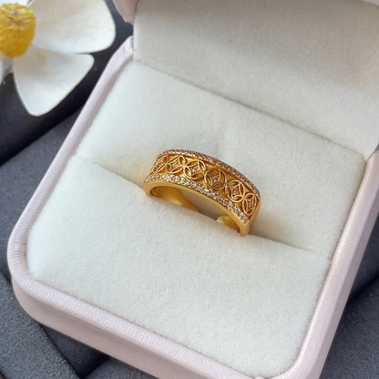 Elegantti Kulta Sormus jokaiseen tilaisuuteen