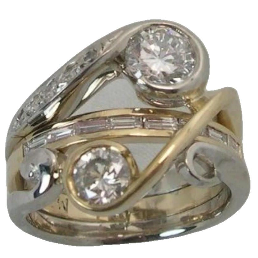 Kaunis Sormus ainutlaatuisella tyylillä