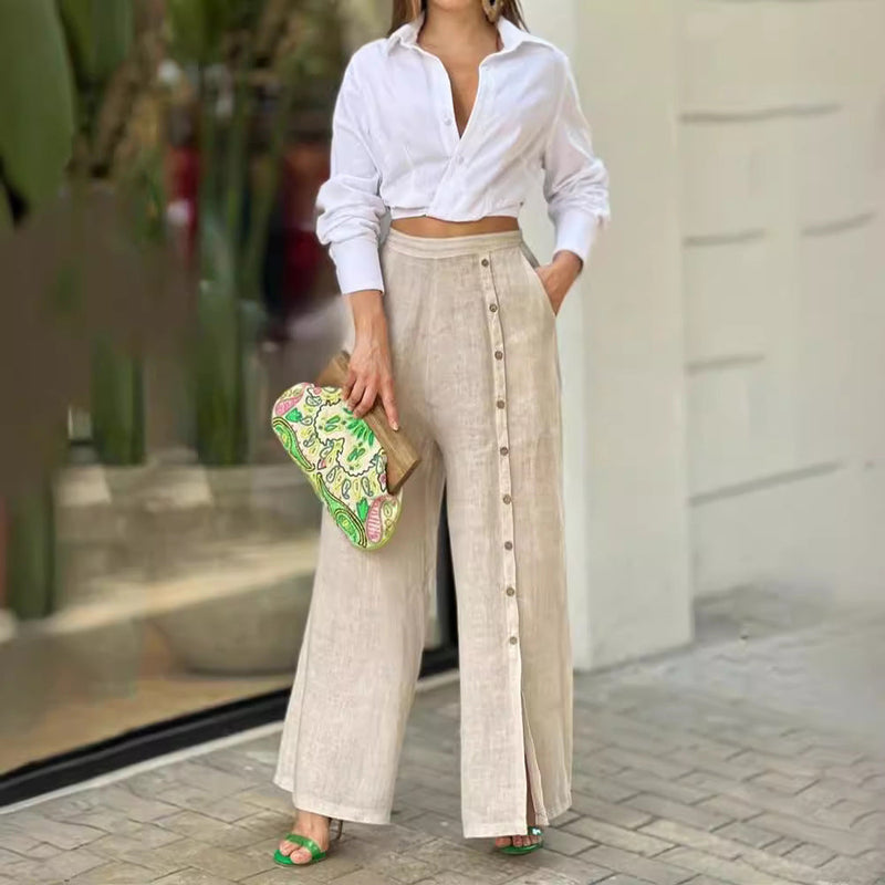 Effortlessly Elegant Trousers with a Timeless Design