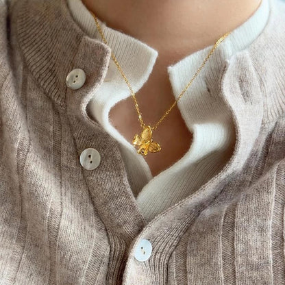 Käsintehty vintage Kulta Kaulakoru