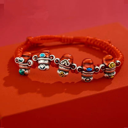 Käsintehty vintage Hopea Rannekoru