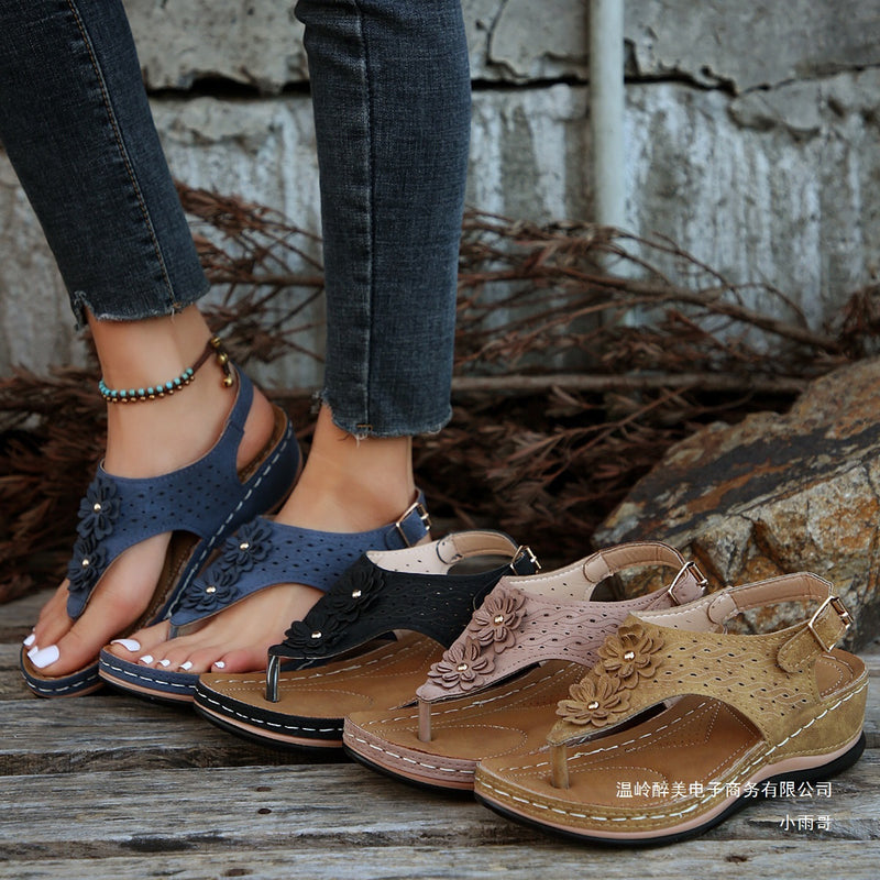 Tyylikkäät Ortopediset Sandaalit Ainutlaatuisella Muotoilulla