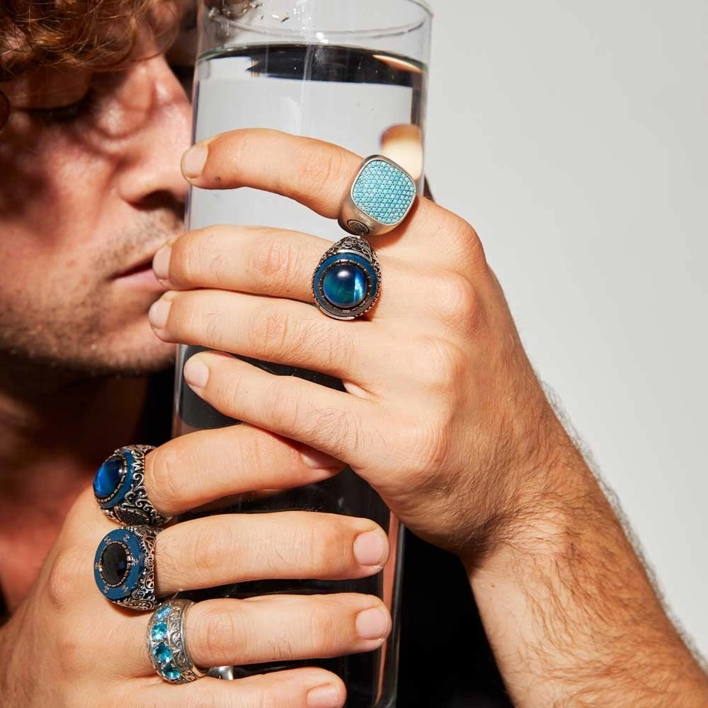 Käsintehty vintage Sormus