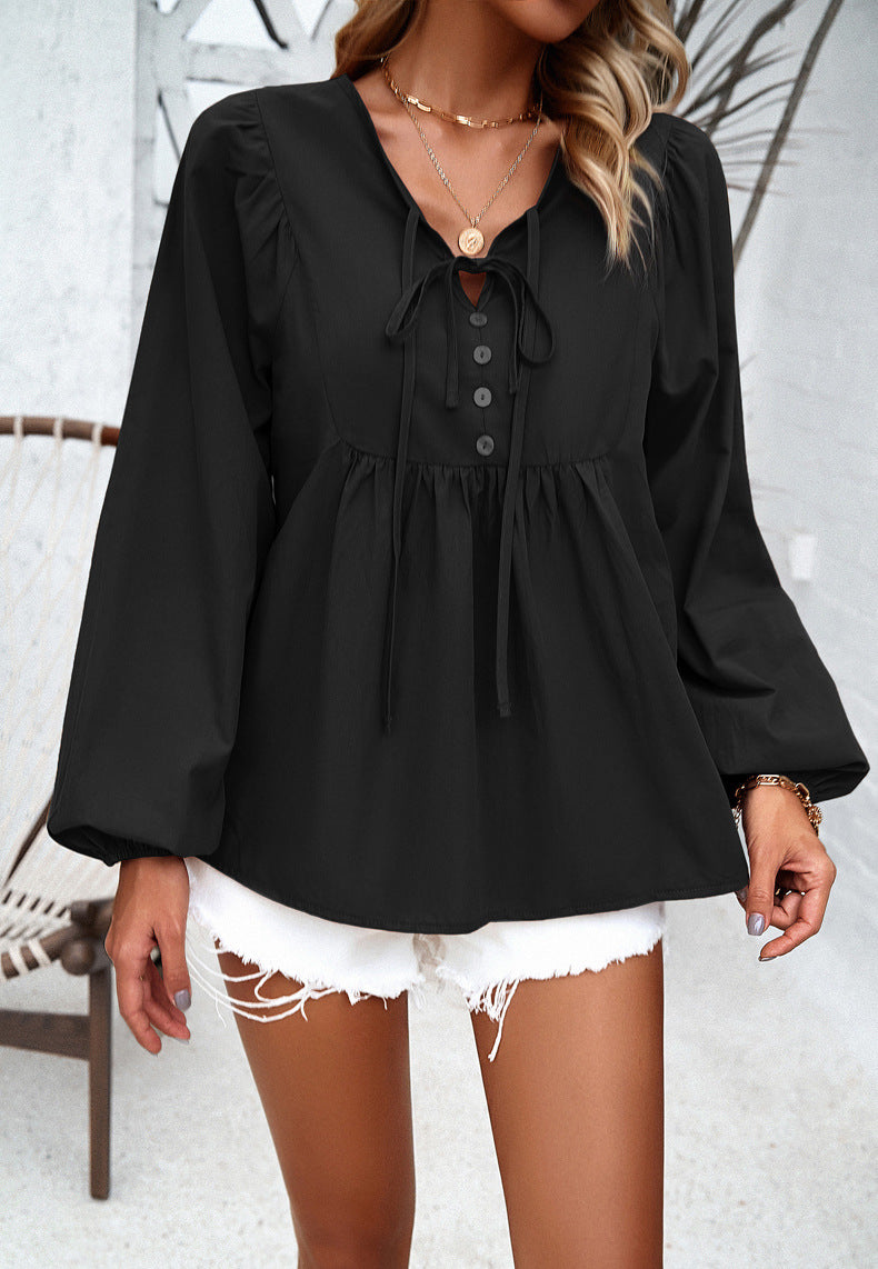 Well Tailored Blouse with a Graceful Silhouette