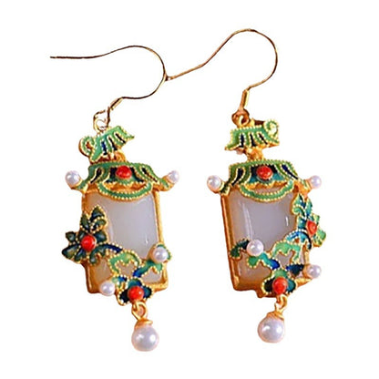 Käsintehty vintage Hopea Korvarengas