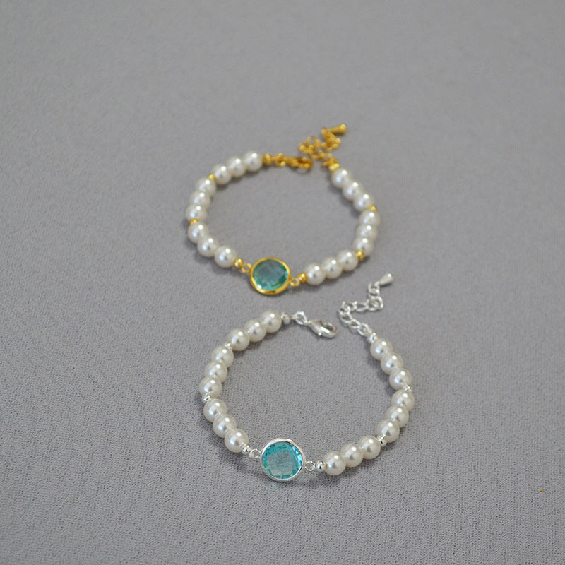 Käsintehty vintage Helmi Rannekoru