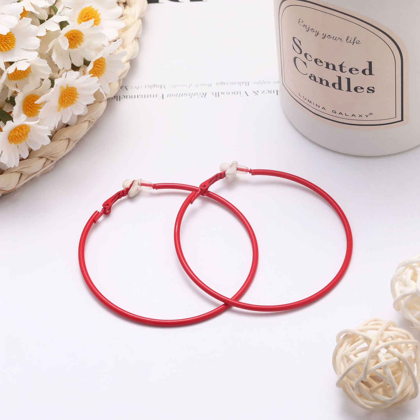 Herkkä käsityö Korvarengas