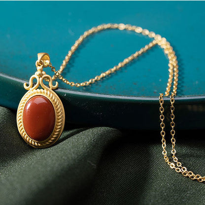 Käsintehty vintage Kulta Riipus