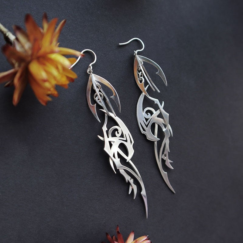 Käsintehty vintage Korvarengas