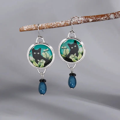 Käsintehty vintage Korvarengas