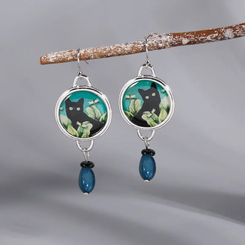 Käsintehty vintage Korvarengas